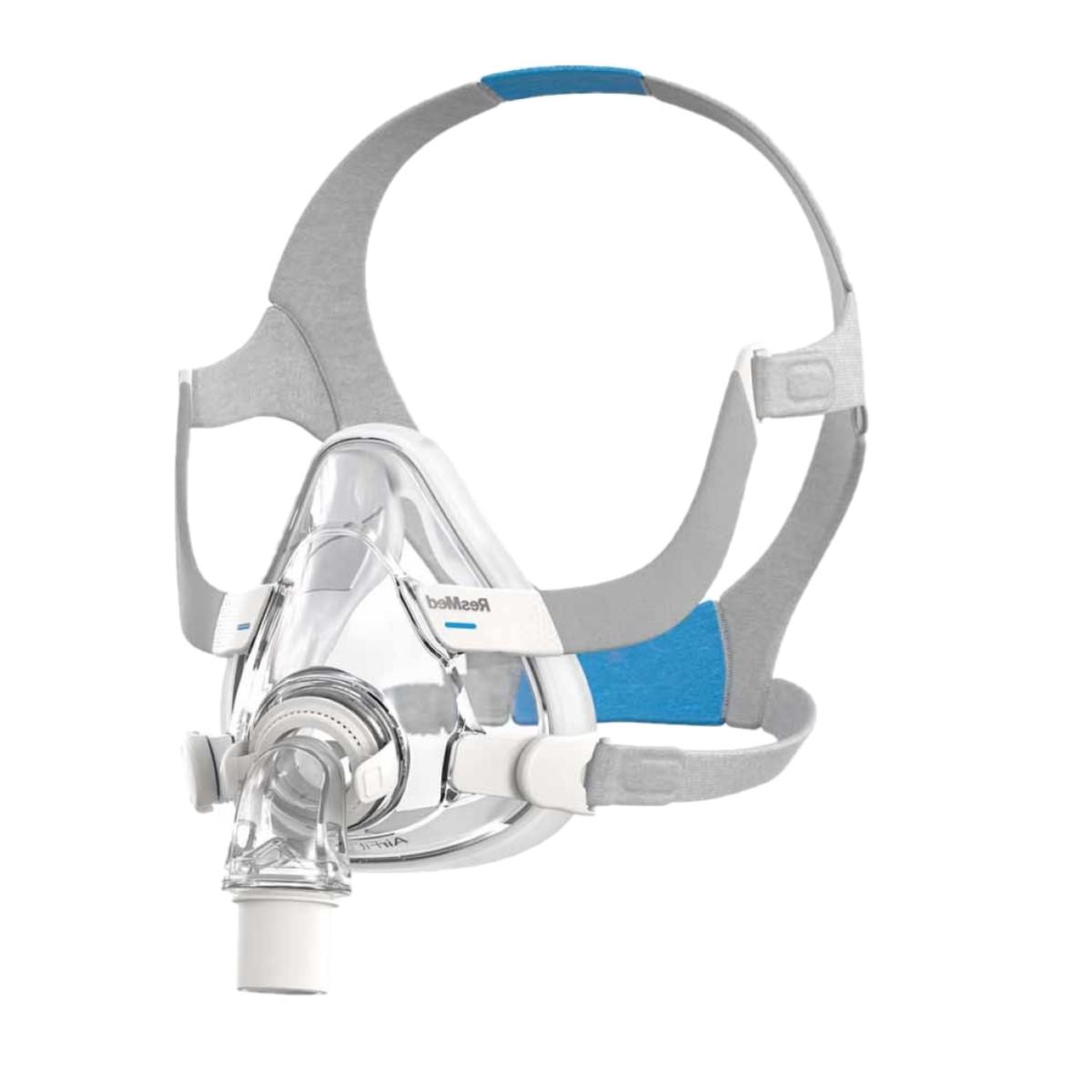 Stock Angled Image of ResMed AirFit F20 Full Face CPAP Mask W/ Headgear 