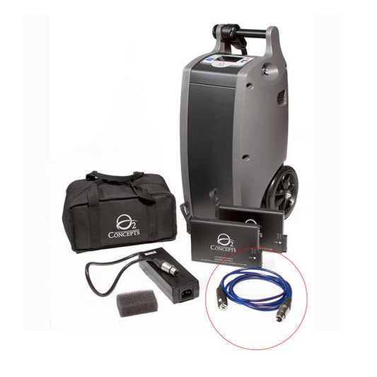Stock Image of DC Power Cord for OxLife Independence Portable Oxygen Concentrator 