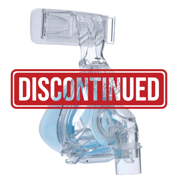 Floating Stock Image of Discontinued Nasal Gel Mask W/O Headgear