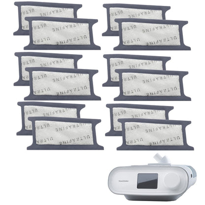 Stock photo of Philips Respironics DreamStation Disposable CPAP Machine Fine Filters 12 Pack