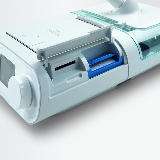 Stock Image of Disposable CPAP Filters for Philips Respironics DreamStation CPAP Machine 