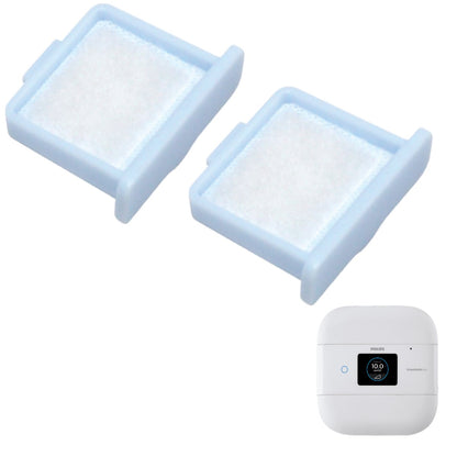 Stock photo of Spirit Medical DreamStation Go CPAP Machine Reusable Filters 2 Pack