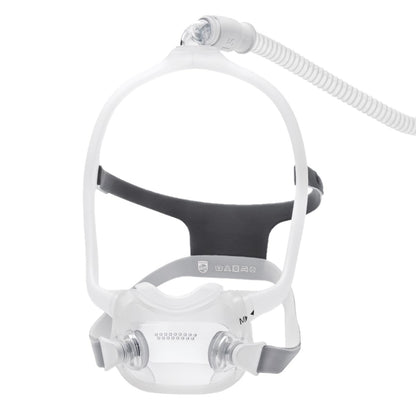 Floating Image of Philips Respironics DreamWear Full Face Mask W/ Headgear & Connecting Tubing