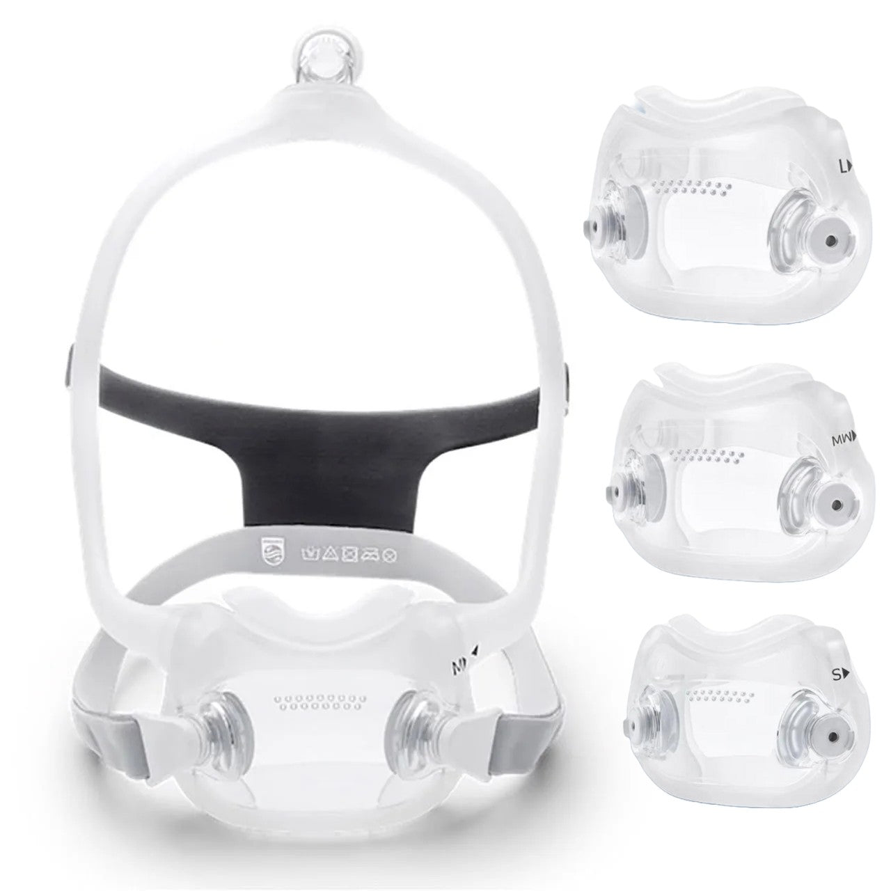 Dreamwear full face CPAP mask fit pack