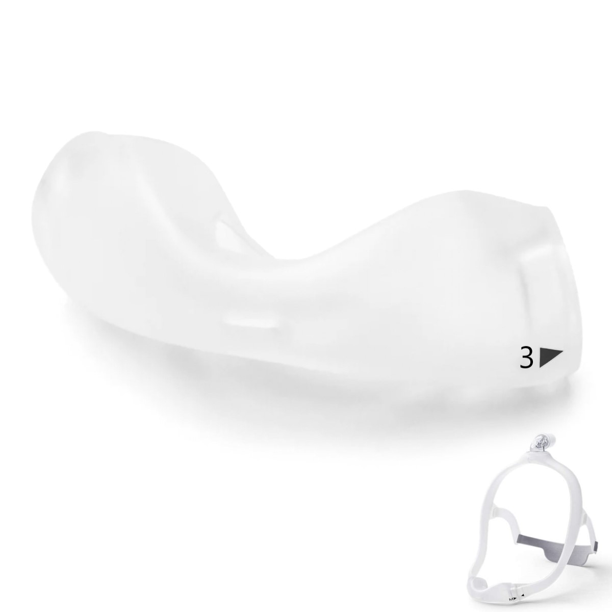 Stock Image of Philips Respironics DreamWear Precise Fit Nasal Cushion - Size 3