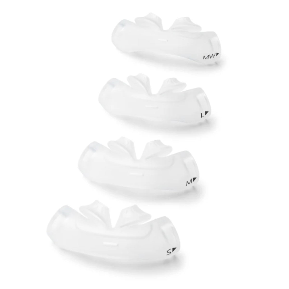 Stock photo of Philips Respironics DreamWear nasal pillow CPAP mask cushions