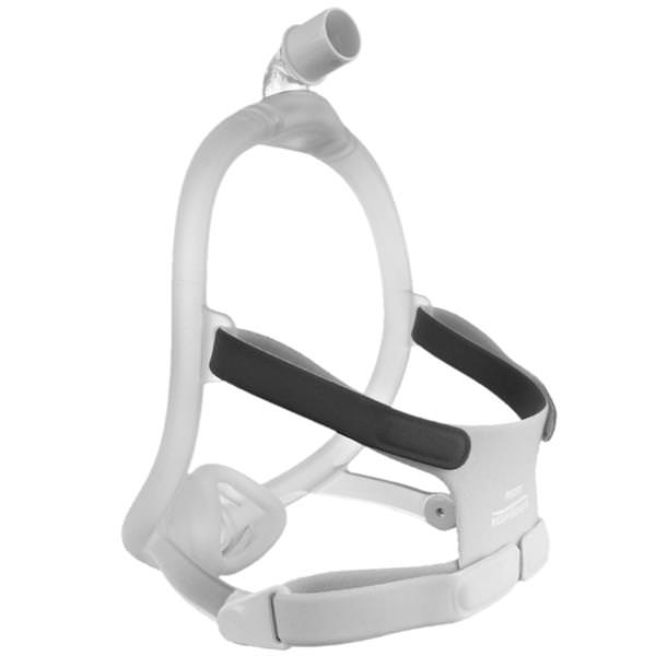 Stock photo of Philips Respironics DreamWisp nasal CPAP mask with headgear