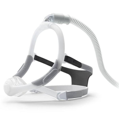 Angled Stock Image of Philips Respironics DreamWisp Nasal CPAP Mask W/ Optional Headgear 