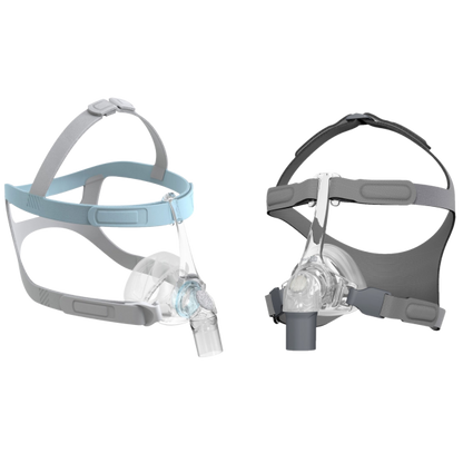 Side Views of Fisher & Paykel Eson & Eson 2 Nasal CPAP Masks W/ Headgear 