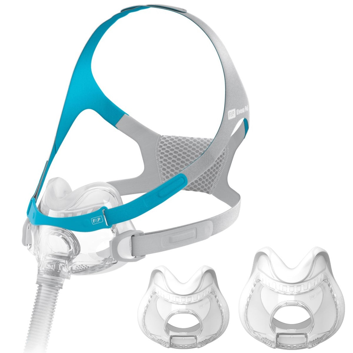 Stock photo of Fisher & Paykel Evora full face CPAP mask fit pack