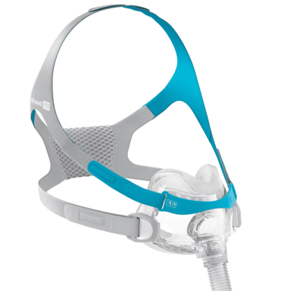 Side View of Fisher & Paykel Evora Full Face CPAP Mask W/ Headgear