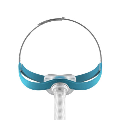 Stock photo of Fisher & Paykel Evora nasal CPAP mask kit with headgear