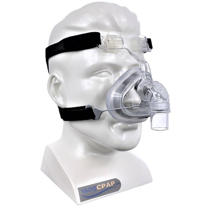 Stock photo of Fisher & Paykel FlexiFit 405 nasal CPAP mask with headgear