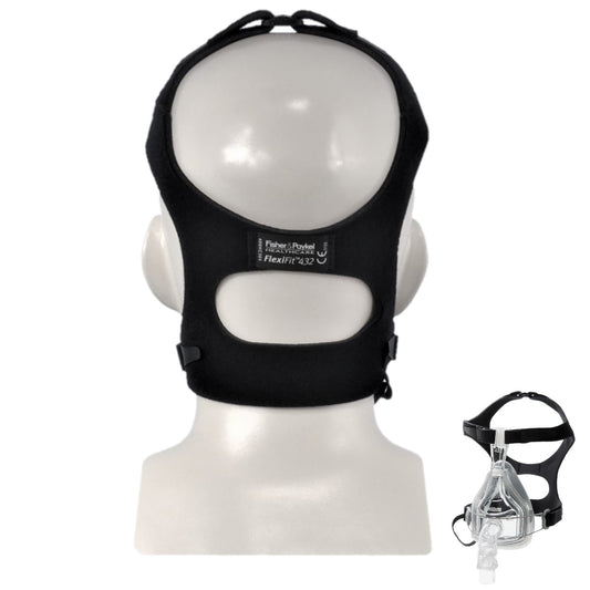 Stock photo of Fisher & Paykel HC432 full face CPAP mask headgear