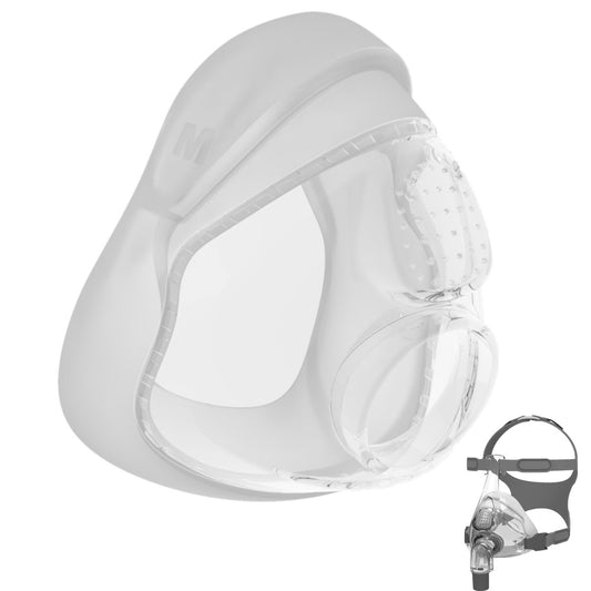 Angled Stock Image of Replacement Full Face Cushion for Fisher & Paykel Simplus Full Face CPAP Mask