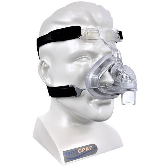 Angled Stock Image of Fisher & Paykel FlexiFit 405 Nasal CPAP Mask W/ Headgear 