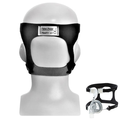 Stock photo of Fisher & Paykel 407 nasal CPAP mask headgear