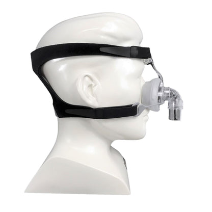 Stock photo of Fisher & Paykel FlexiFit 406 nasal CPAP mask with headgear