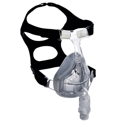 Side View of Fisher & Paykel Forma Full Face CPAP Mask W/ Headgear 