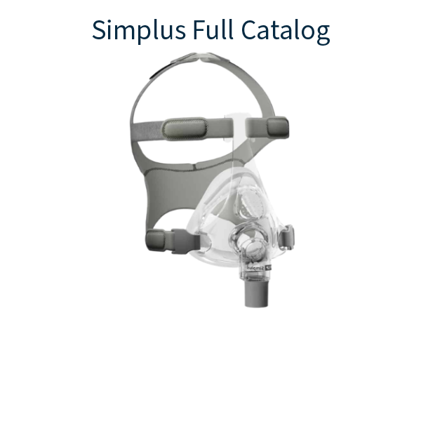 Stock Image of Fisher & Paykel Simplus Full Face CPAP Mask Catalog