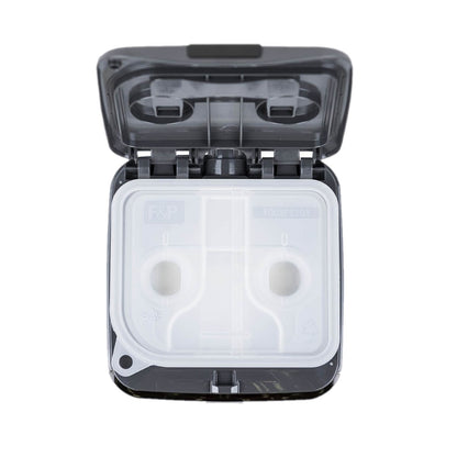 Top View of Fisher & Paykel's Water Chamber Inside of a SleepStyle CPAP Machine 