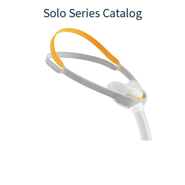 Stock Image of Fisher & Paykel Solo Nasal CPAP Mask Catalog