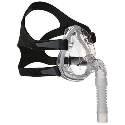 Angled Stock Image of Sunset Healthcare Full Face CPAP Mask W/ Headgear 