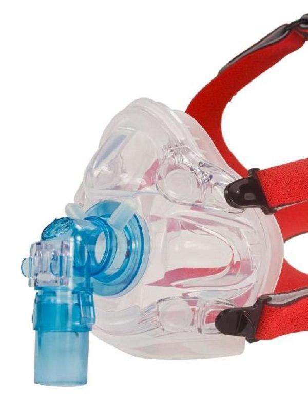 Stock Image of Hans Rudolph V2 Full Face CPAP Mask W/ Headgear