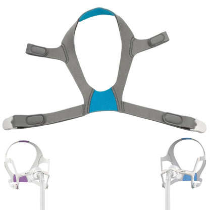 Neck strap and two airfit n20 nasal masks on a white background