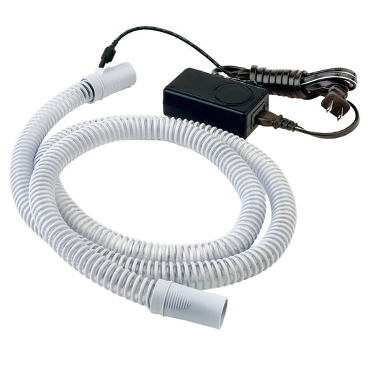Stock photo of Plastiflex Hybernite Universal Heated CPAP Tubing with Power Supply