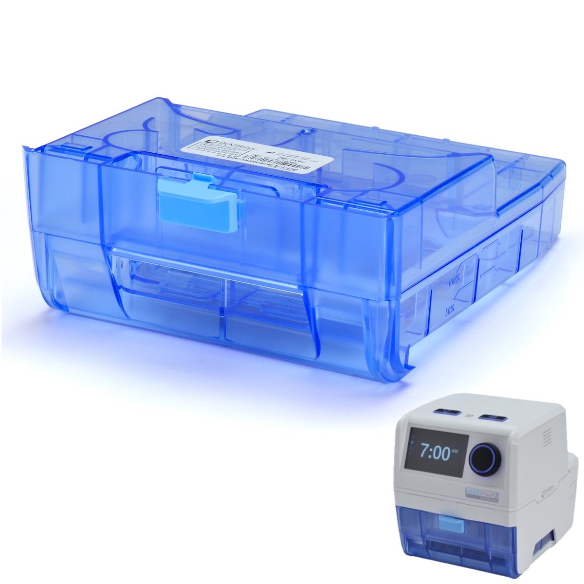 Stock photo of Drive DeVilbiss Medical IntelliPAP 2 CPAP Machine Water Chamber