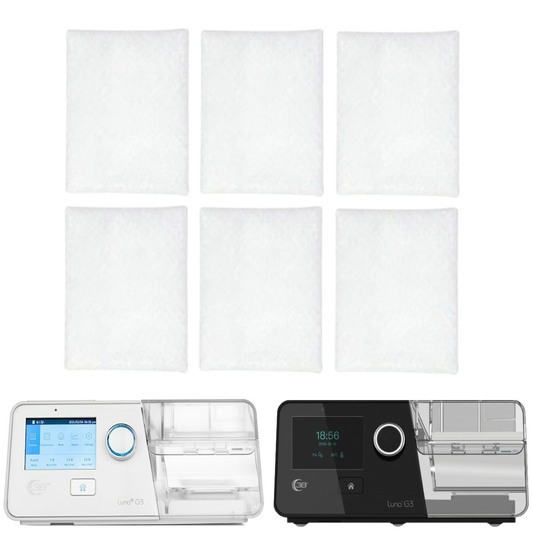 Stock Image of Luna G3 CPAP BiPAP Filters - 6 Pack