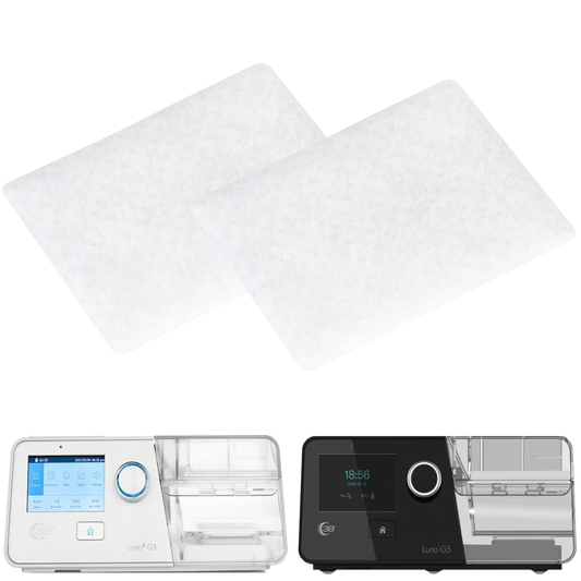 STOCK IMAGE OF LUNA STYLE G3 CPAP/BiPAP FILTERS - 2 PACK