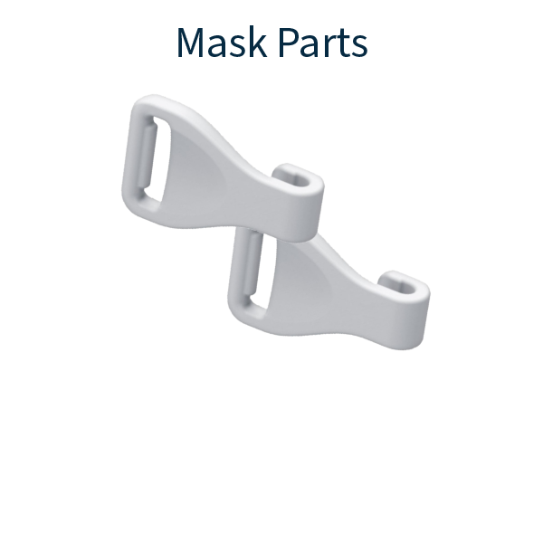 Stock photo of Fisher & Paykel CPAP Mask Headgear Clips Mask Parts Cover Image Collection