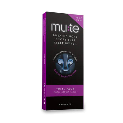 Stock photo of Rhinomed Mute Snoring Treatment Trial Pack