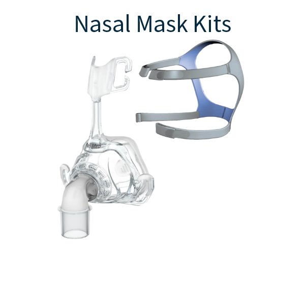 Cover Photo of Nasal Mask Kits CPAP Masks Collection