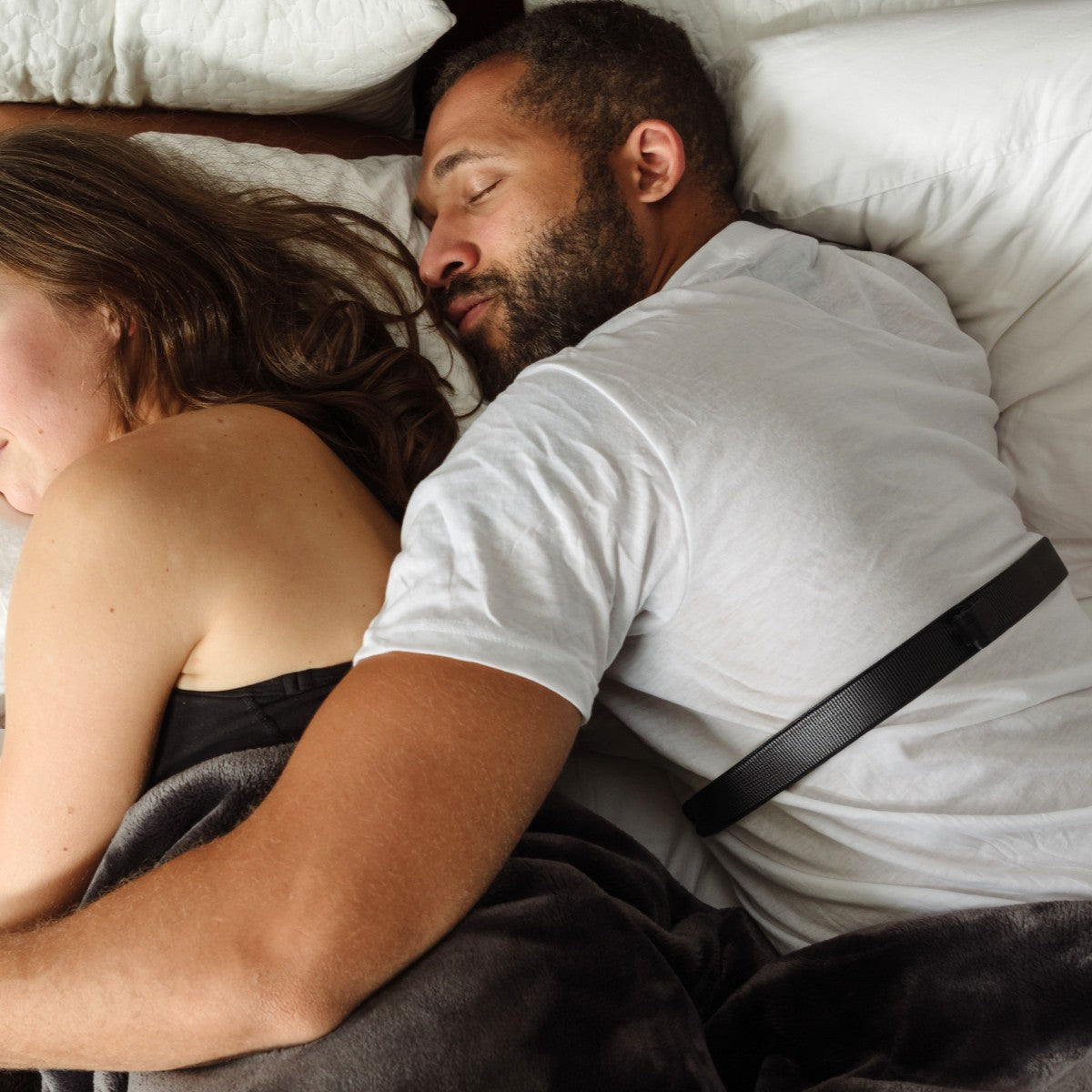 Night Shift Sleep Positioner with Chest Belt