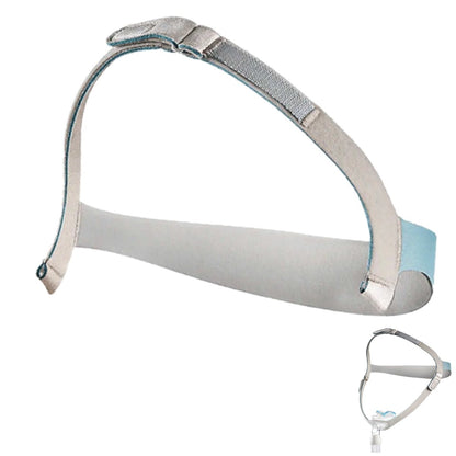 Stock photo of Philips Respironics Nuance nasal pillow CPAP mask headgear