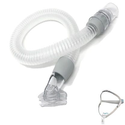 Stock photo of Philips Respironics Nuance nasal pillow CPAP mask short tube