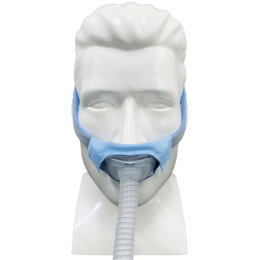 Stock photo of Pad A Cheek nasal pillow CPAP mask barrel cozy for AirFit P10