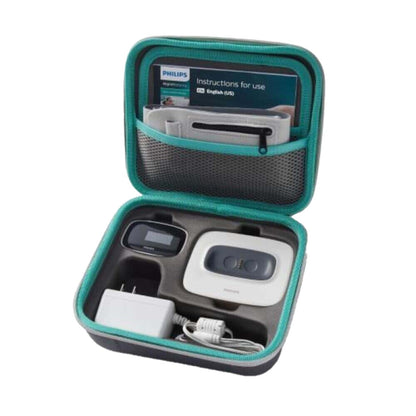 Stock photo of Philips Respironics NightBalance Positional Sleep Therapy Device in bag