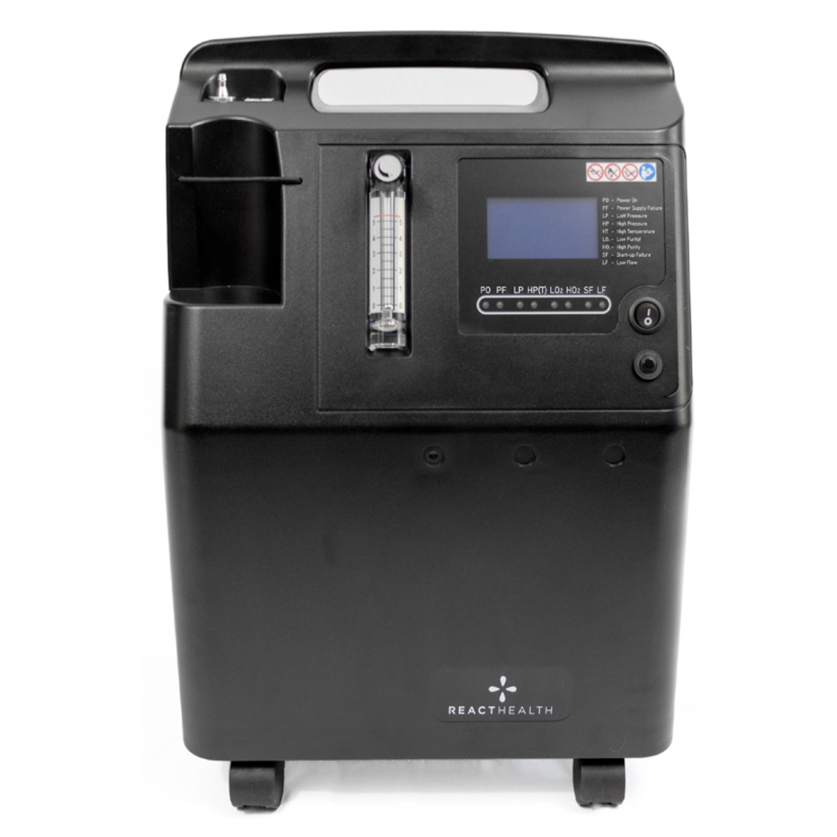 STOCK IMAGE OF PHOENIX 5i STATIONARY OXYGEN CONCENTRATOR - REACT HEALTH