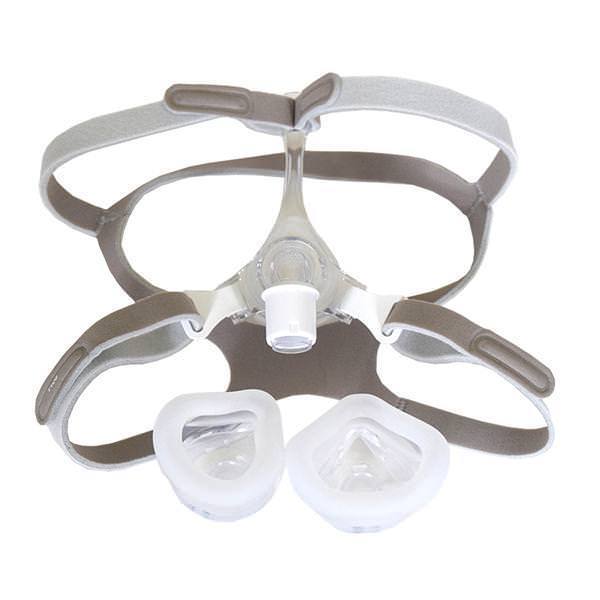Stock photo of Philips Respironics Pico nasal CPAP mask with headgear