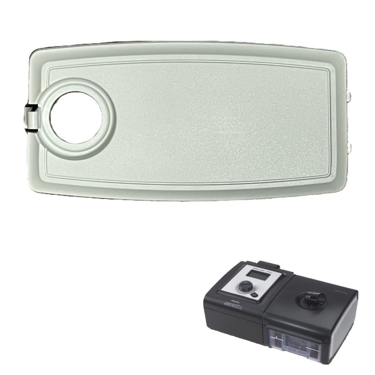 Stock photo of Philips Respironics 50 Series CPAP machine side cover