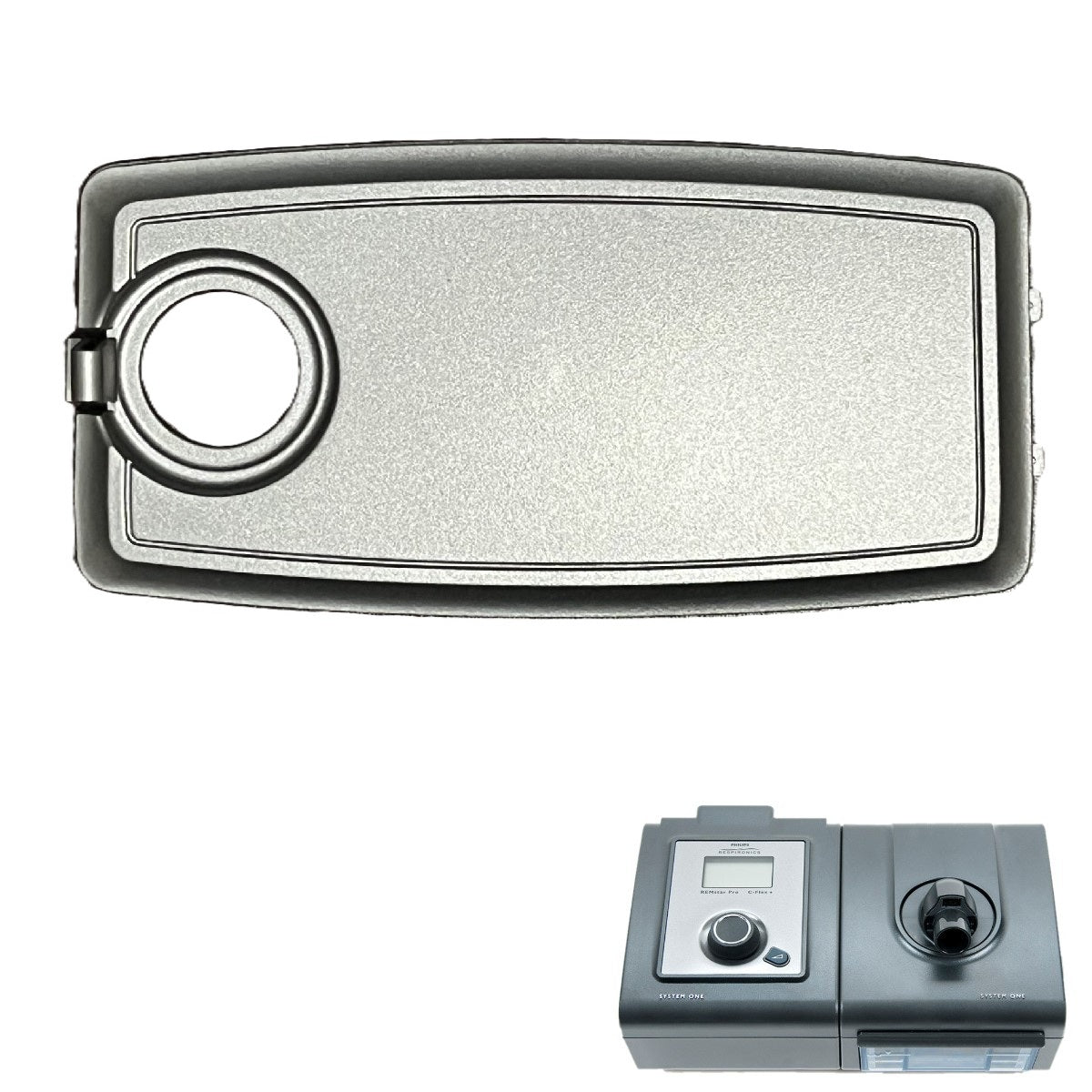 Stock photo of Philips Respironics 60 Series CPAP machine side cover