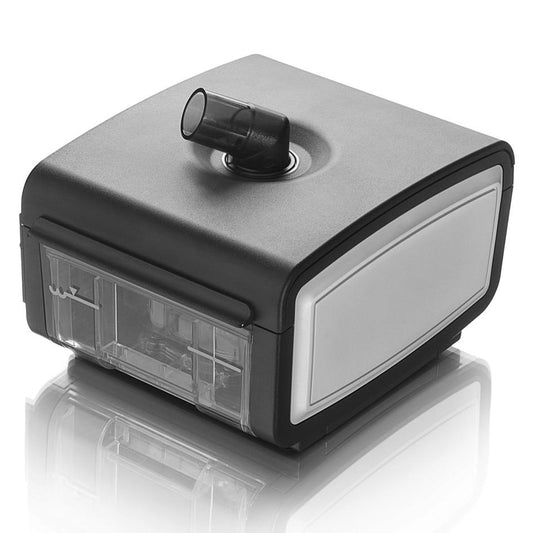 Stock photo of Philips Respironics System One CPAP machine heated humidifier