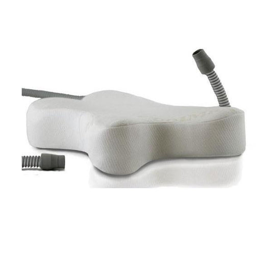 Stock photo of PSYCHE CPAP Pillow 2.0 for CPAP machine tubing
