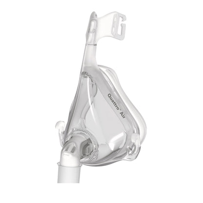 Stock photo of ResMed Quattro Air and Quattro Air for her full face CPAP mask without headgear