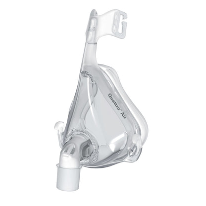 Stock photo of ResMed Quattro Air and Quattro Air for her full face CPAP mask without headgear