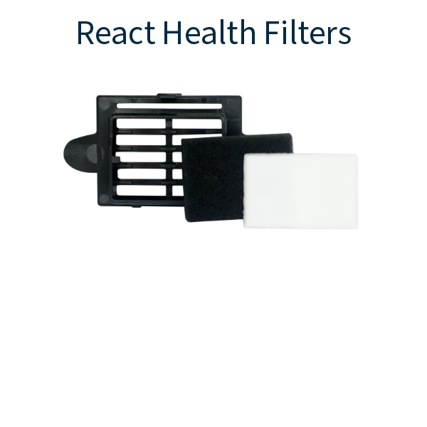 Stock Image of React Health CPAP Filters Hero